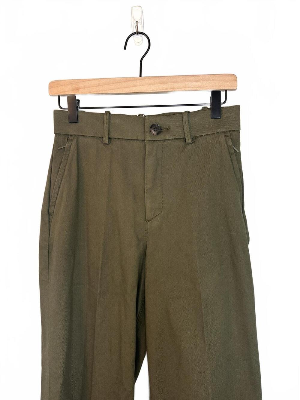 NWT: Spanx ST Crop Wide Leg 2.0 in Dark Pine S - Picture 3 of 7